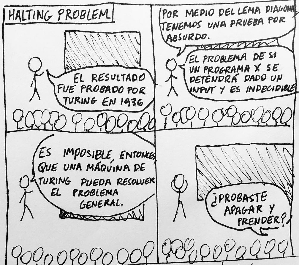 Cómic: halting